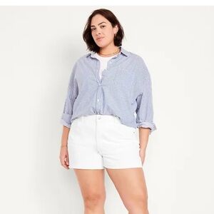 NWT old navy high waisted og jean shorts 22